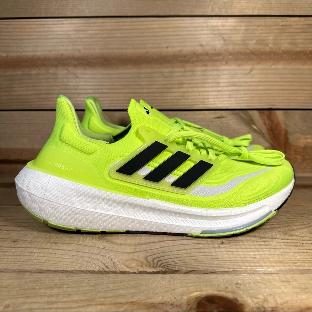 NEW Mens Size 8 Adidas Ultraboost Light “Lucid Lemon” Running Shoes IE1767 - Picture 1 of 9